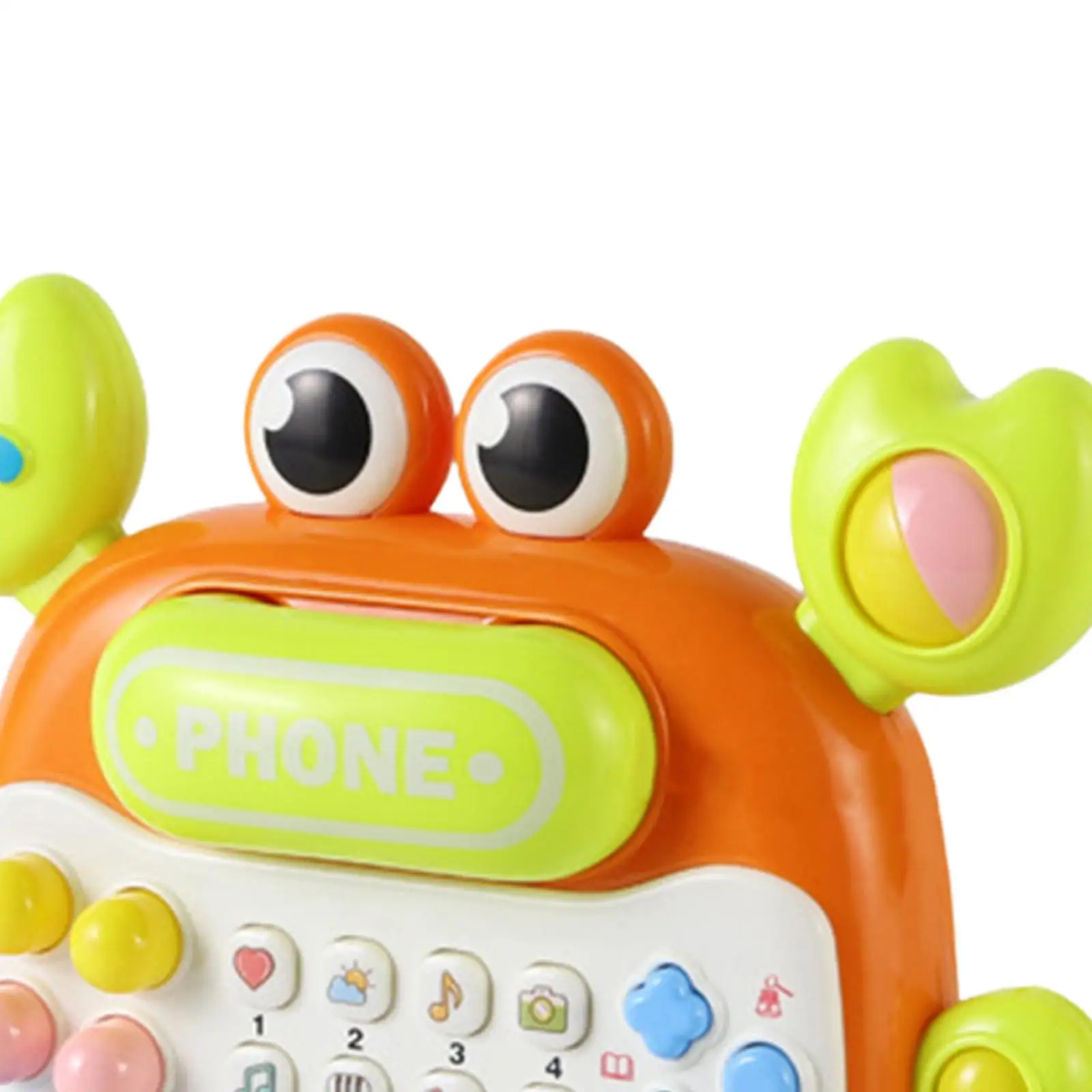 Telephone Story Toy Chatter Phone Musical Montessori Educational Toy for Toddlers Boy Children Early Education Gift 3 Years Old