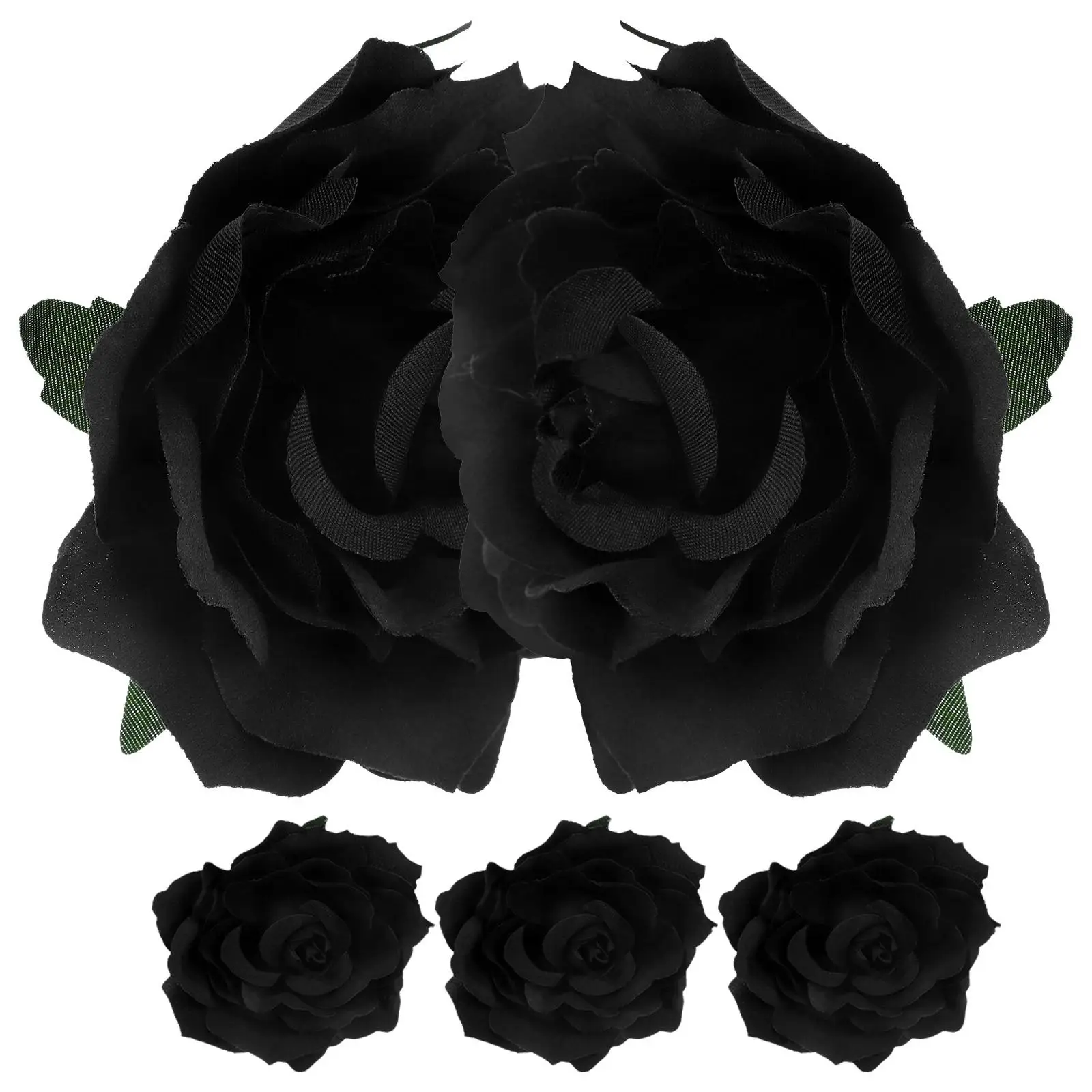

Rose Brooch 5 Purple Women Flower Wedding Headpiece Bride Corsage Bridal Hair Accessories Floral Clips Hair Tools