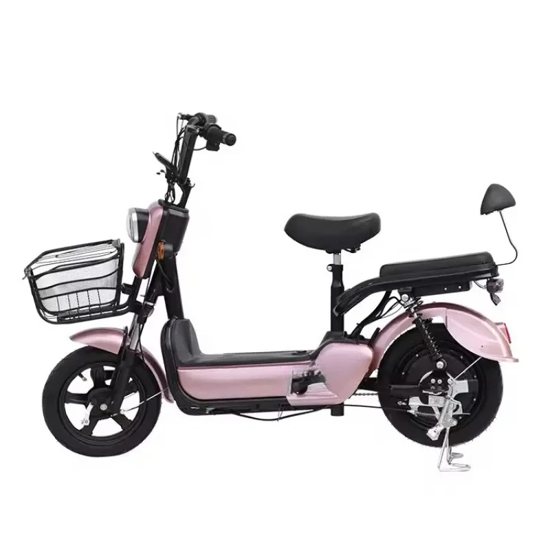 

Высококачественный китайский оптовый электрический городской велосипед для взрослых, двухместный скутер с задним мотор-колесом и интегрированной батареей 48В