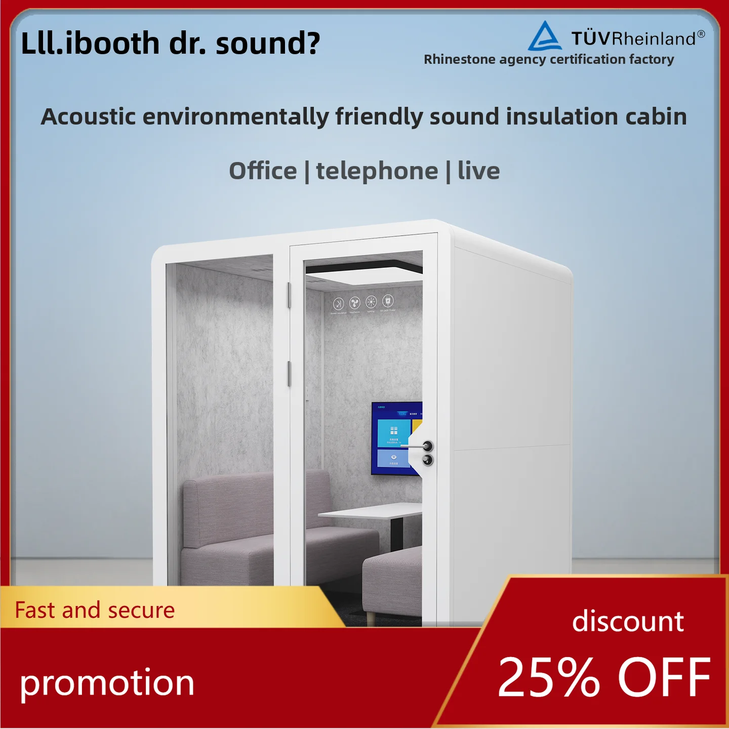 Lxc Soundproof Room…