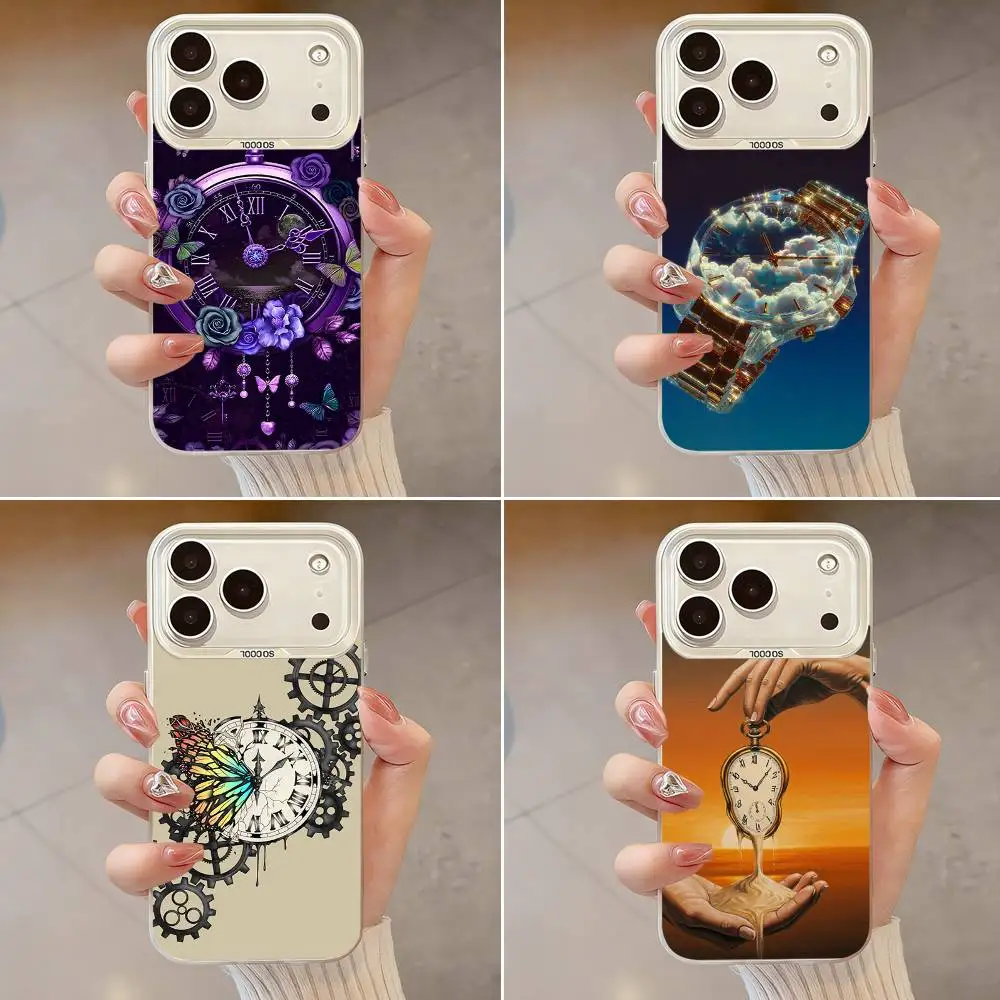 

Dream Art Watches Art Phone Case For iPhone 17,16,13,12,X,11,15,14,Pro,Max,Plus,SE4,Air,Mini White IMD HD Matte