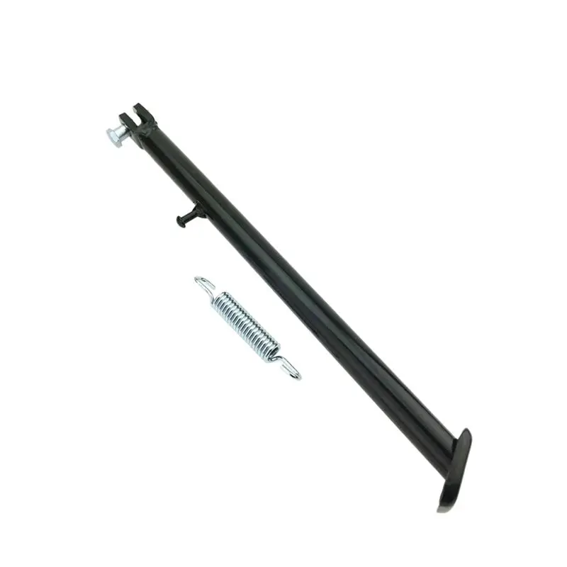 Reliable Parking Leg Support Bracket With Spring Screw Black Side Bracket Frame 36Cm Extended Type For Motocross