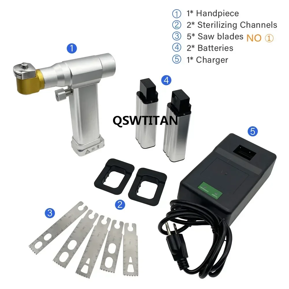 أدوات جراحية لتقويم العظام منشار أدوات كهربائية طبية منشار متأرجح منشار ساجيتال طبي #3