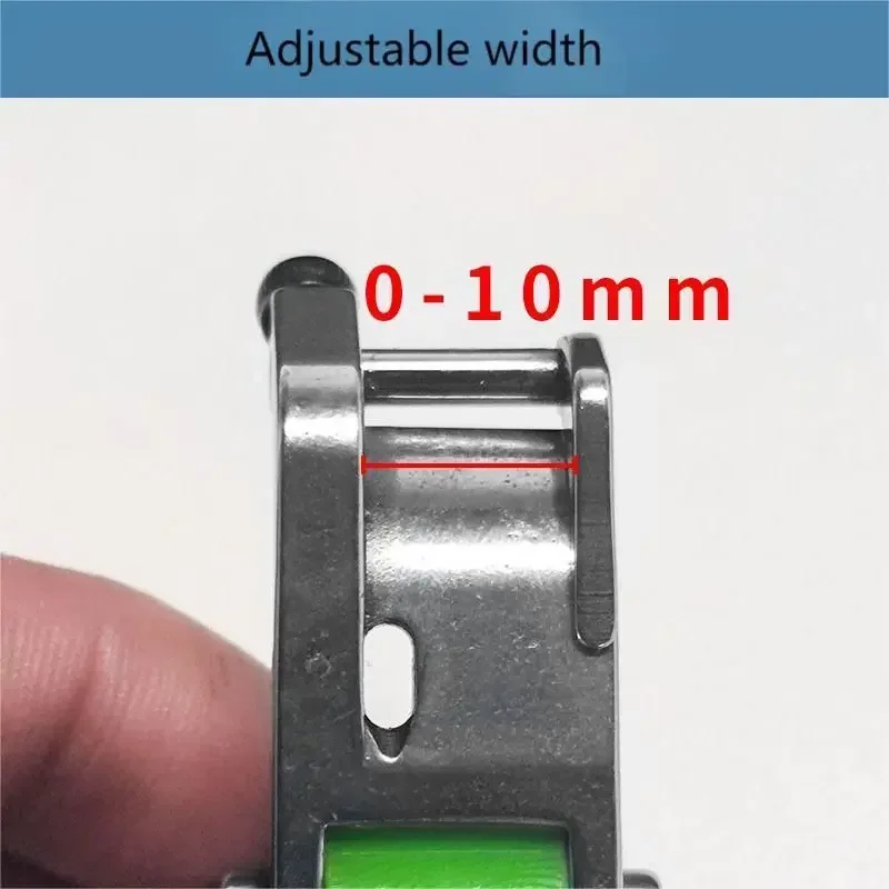 Adjustable Q5 Roller Crimping Foot Flat Sewing Machine Roller Pressure Foot Crease Resistant Rotary Button Hem Pressing Foot