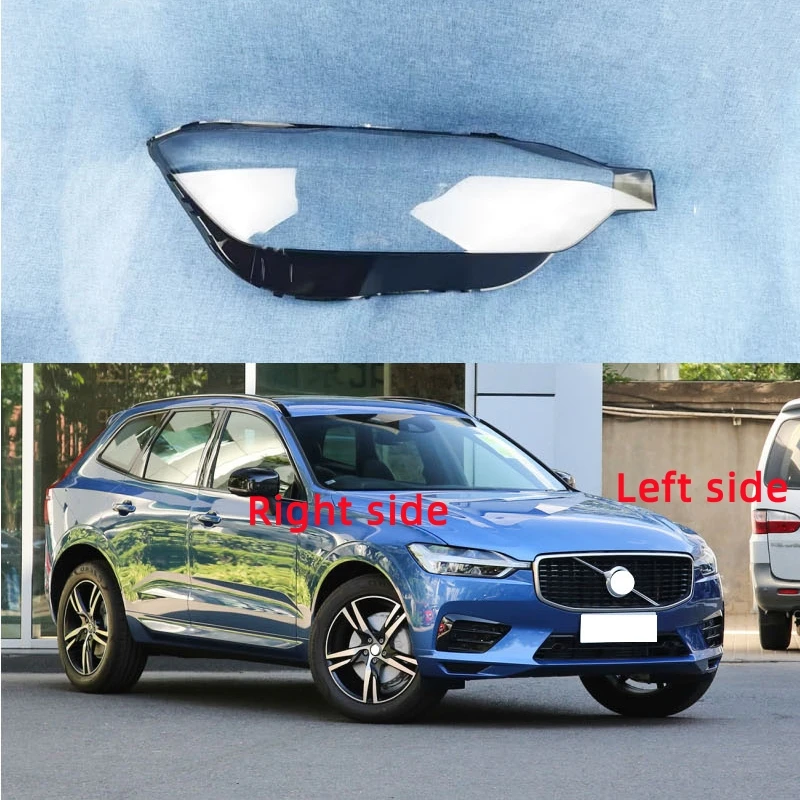 For VOLVO XC60 2018 2019 2020 2021 2022 2023 Car Headlight Shell Headlamp Cover Replacement Lamp Shade Headlamp Lens