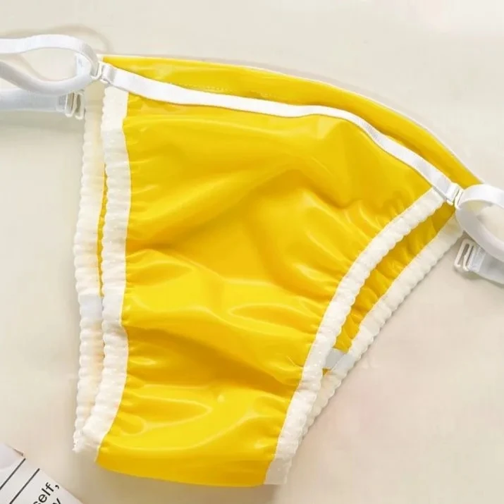 Handmake Custom Man's Women Latex Briefs ABDL