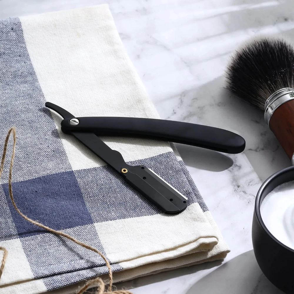 Pisau Cukur Lurus Manual Profe - Straight Razor Safety ulasan dan harga
