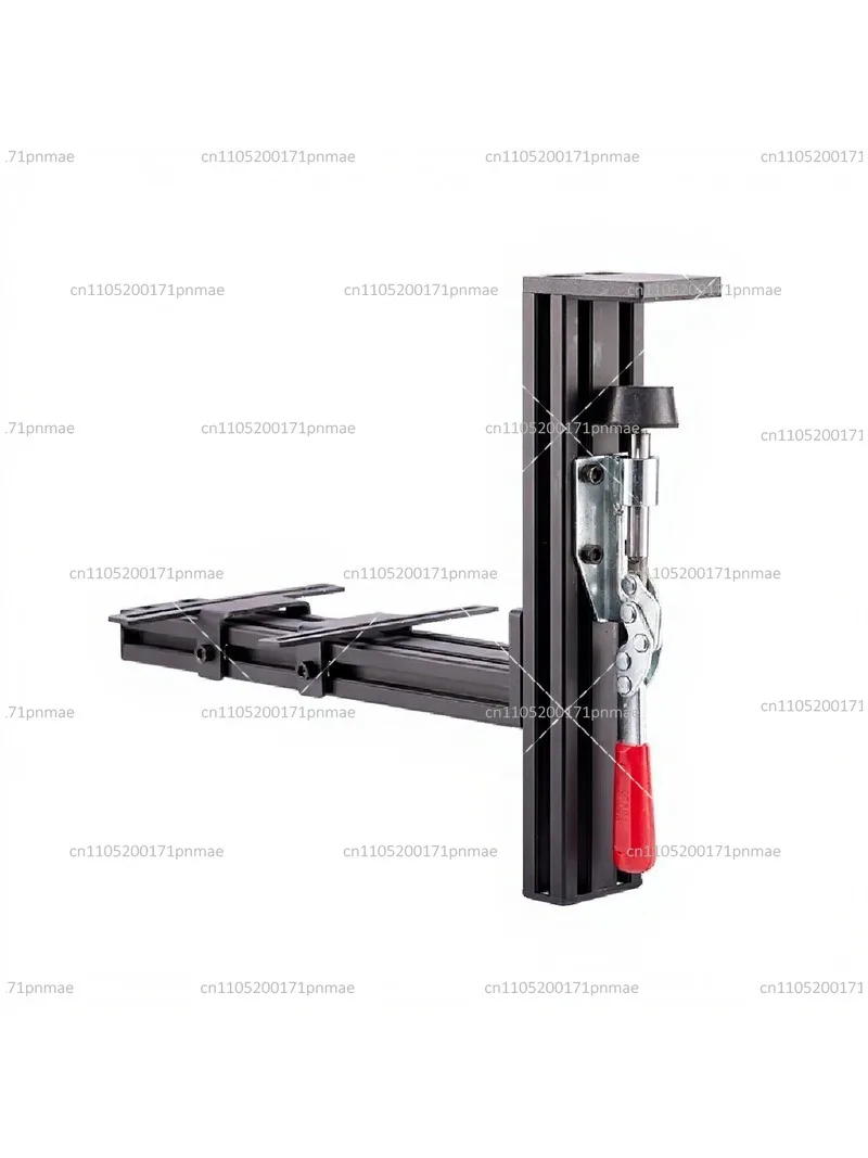 Desktop Flight Simulator Joystick Stand with Adjustable Height, Sturdy Metal Base for Gaming Controllers