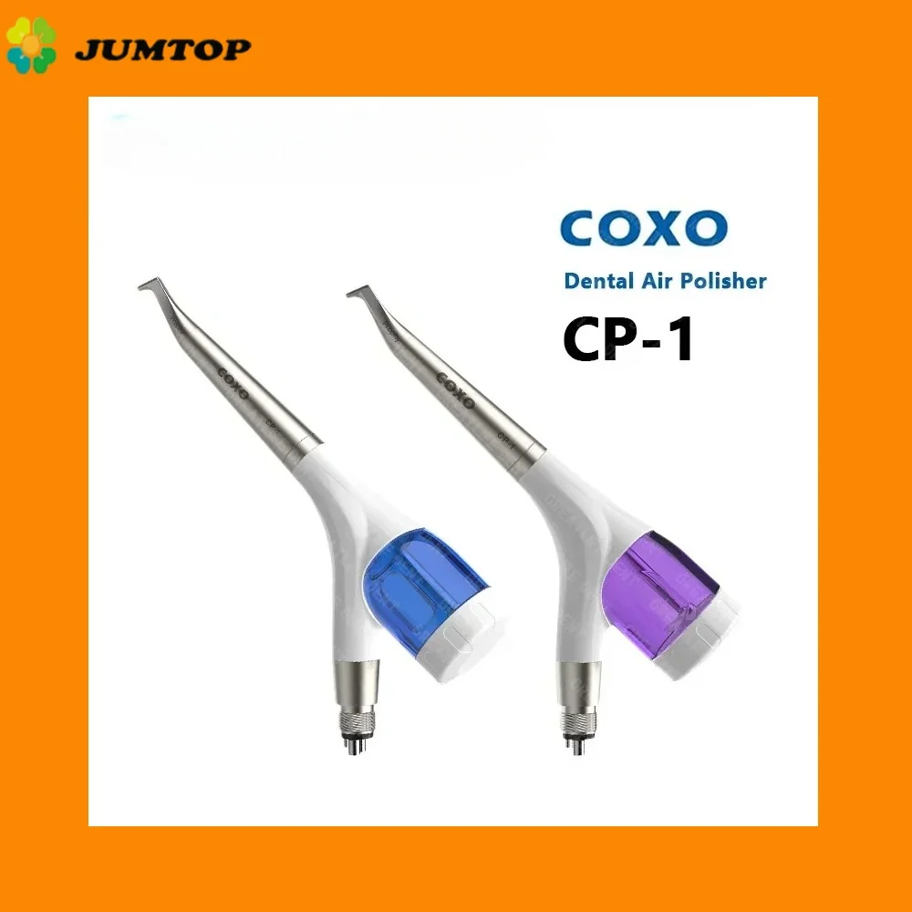 

COXO CP-1 Dental Air Polisher Pro - Adjustable Air Flow Powder Jet System for Subgingival Cleaning & Teeth Polishing