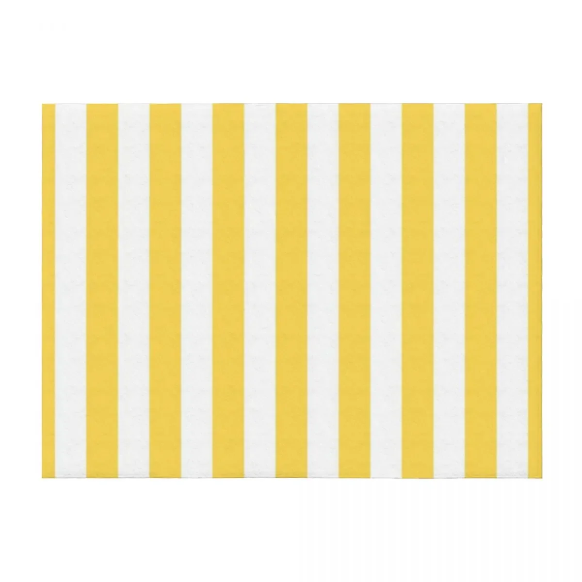 

Yellow and White Vertical Stripes Throw Blanket Flannel For Decorative Sofa Summer Stuffeds Blankets