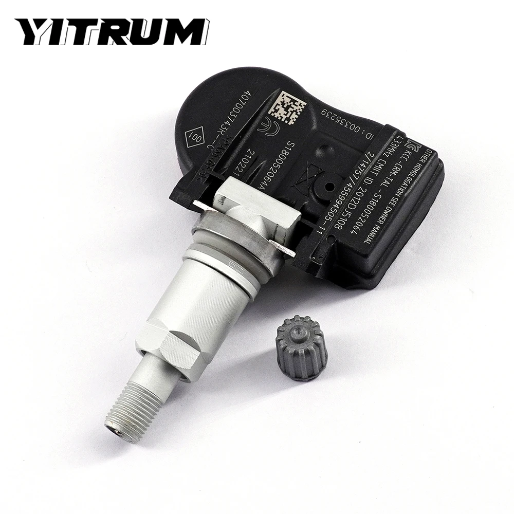 YITRUM S180052064A TPMS Tire Pressure Monitor Sensor For Renault Fluence Laguna Latitude Megane Scenic Zoe Air Pressure Guage