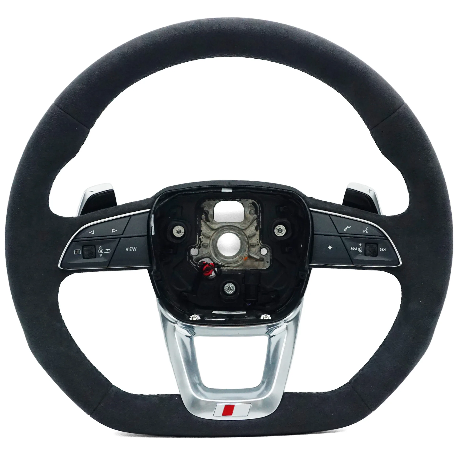 Suitable for Audi Q5LS standard full-turned black wire with button paddle with heated steering wheel