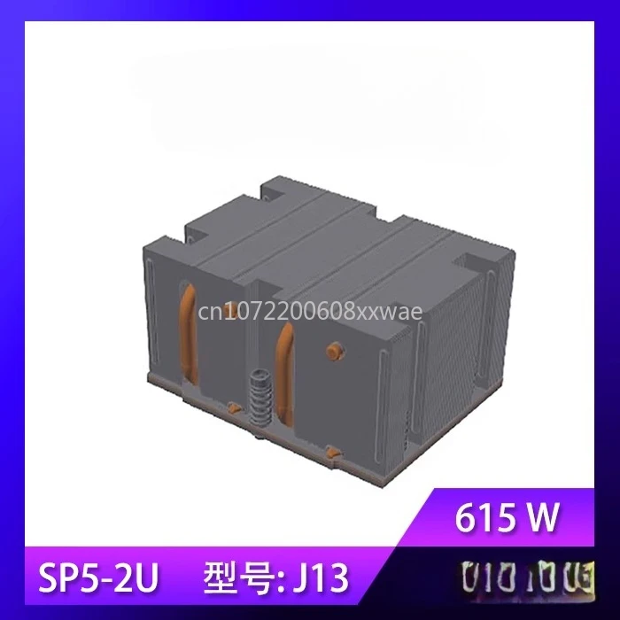 

SP5 2U four heat pipes, average temperature plate, server radiator CPU fan, solution 615W J13