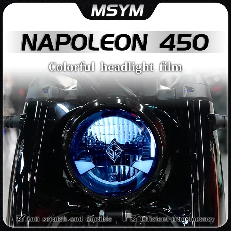 For Banda NAPOLEON 450 napoleon 450 Napoleon 450 Headlights taillights film instrument protection stickers accessories