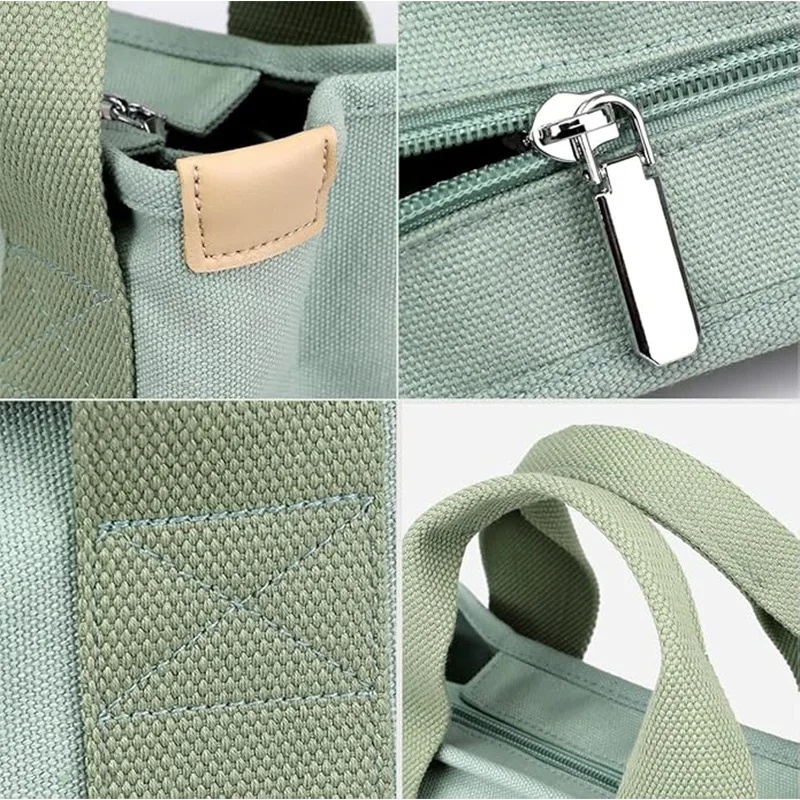 Women’s Casual Canvas Crossbody Bag with Adjustable Strap Daily Quality Travel Tote Multiple Compartments for Work & School - view 6