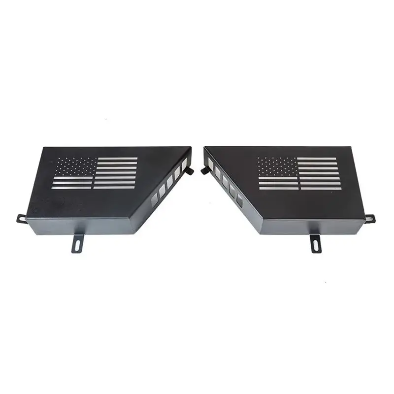 

Металлический органайзер для передних дверей A54K-1Pair, вставные карманы для хранения на дверях для Jeep Wrangler JK 2/4 двери 2007-2017 гг.