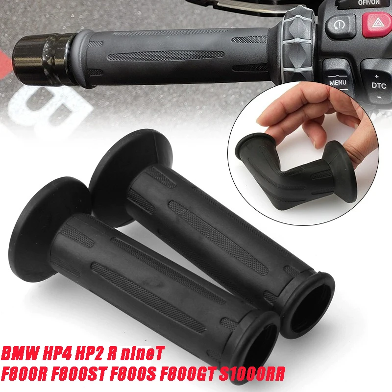 

Motorcycle Black Handlebar Hand Grips Bars Cover For BMW HP4 HP2 R nineT F800R F800ST F800S F800GT S1000RR S1000R S1000XR Grip