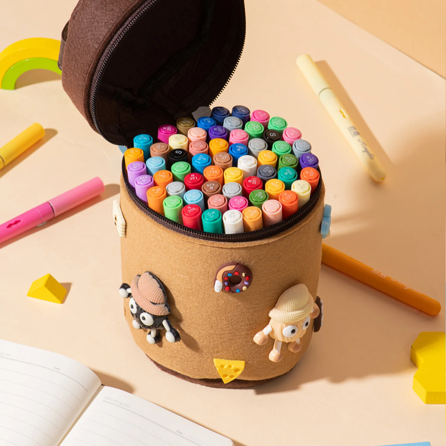 

24-84 Colors Direct liquid Acrylic Professional Painting Marker Pens for Drawing Coloring On Wood, Stone, DIY Back to School