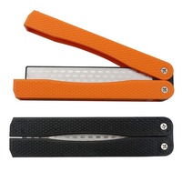 Outdoor Portable Folded Pocket Sharpener Sharpening Stone Knife Sharpening Double Sided