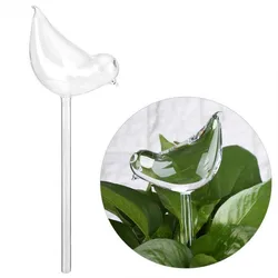 Glass Plant Watering System Devices Animal Deisgn Self Watering Planter Insert Glass Automatic Plant Waterer for Indoor Outdoor