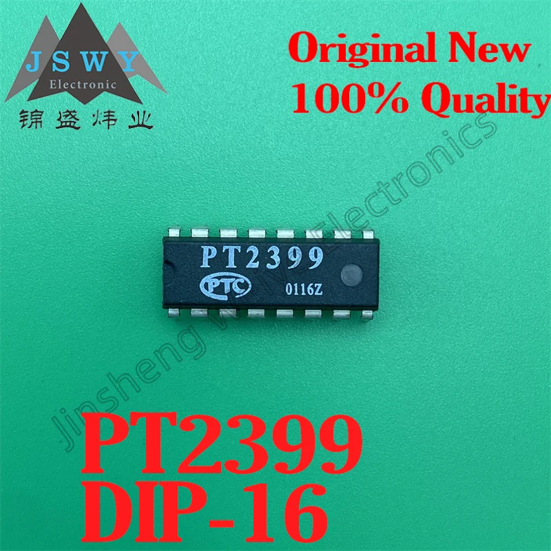 

(10/50pcs) PT2399 DIP-16/Audio Delay/Reverb Chip/New Original Stock Electronics