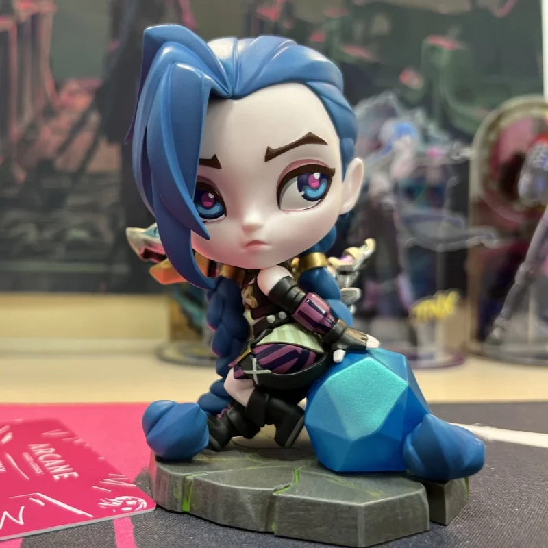 

League Of Legends Lol Jinx Tokidoki Battle Of Two Cities Joint Victor Figure Q Version Ornaments Game Peripherals Toys Gifts