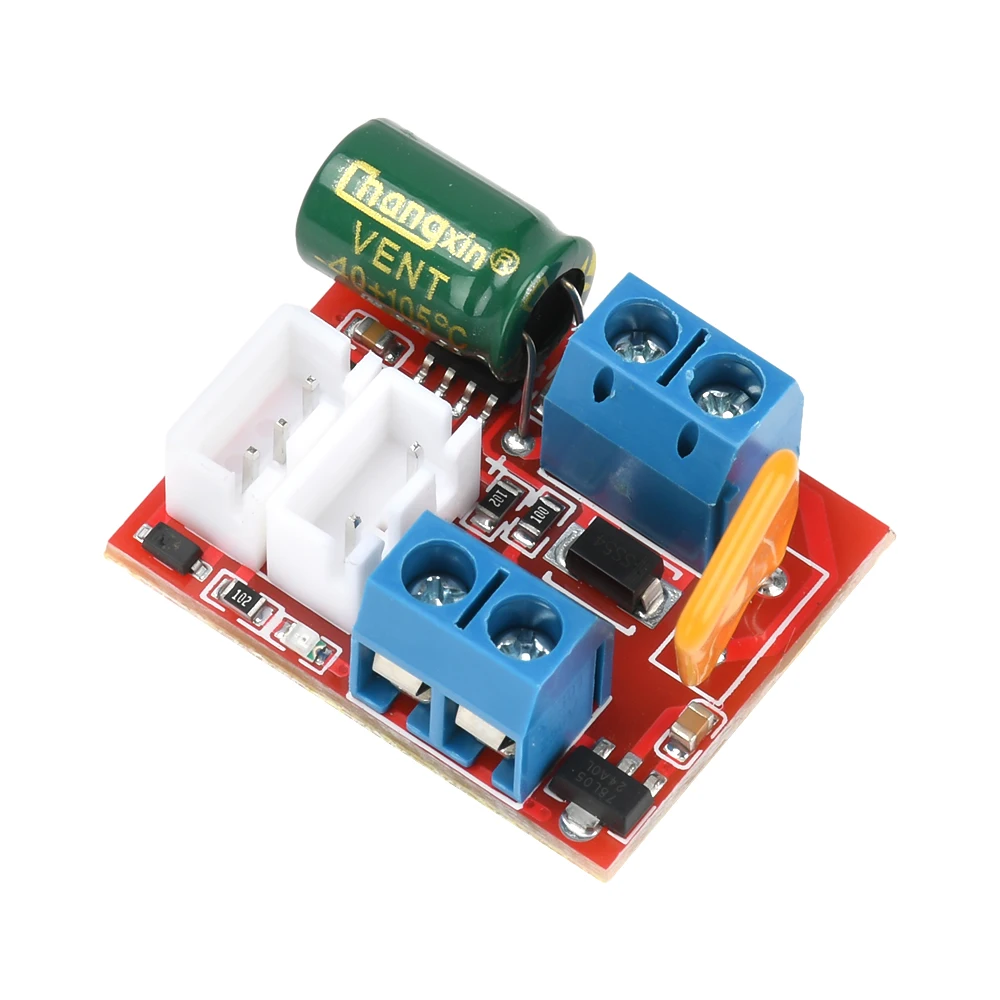DC motor speed regulator DC 4.5-35V PWM potentiometer speed switch ultra-small LED dimmer 5A