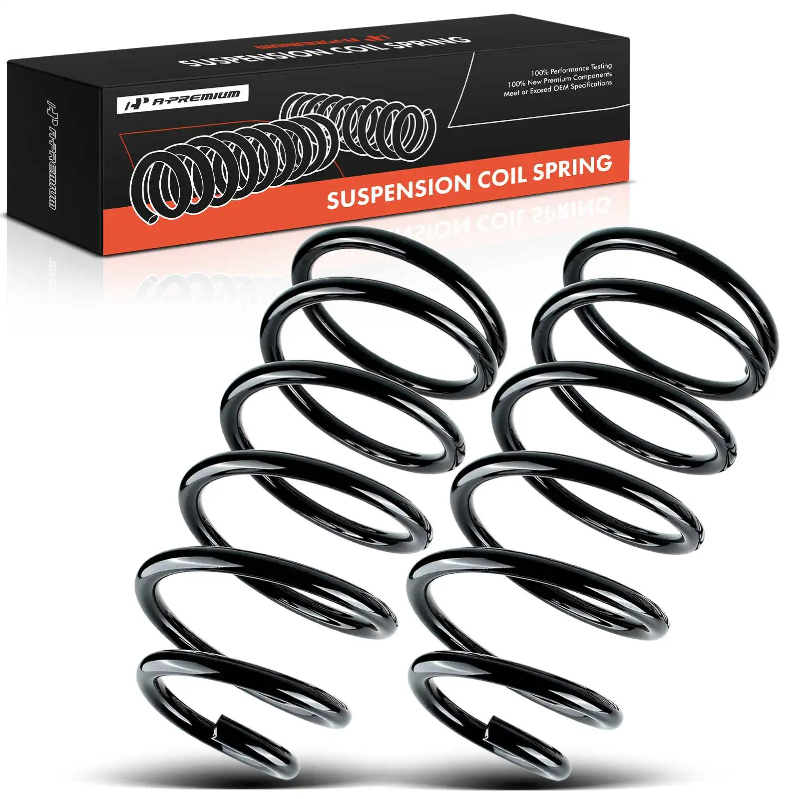 A-Premium 2Pcs Rear Left & Right Coil Springs for Toyota 4Runner 2003-2009