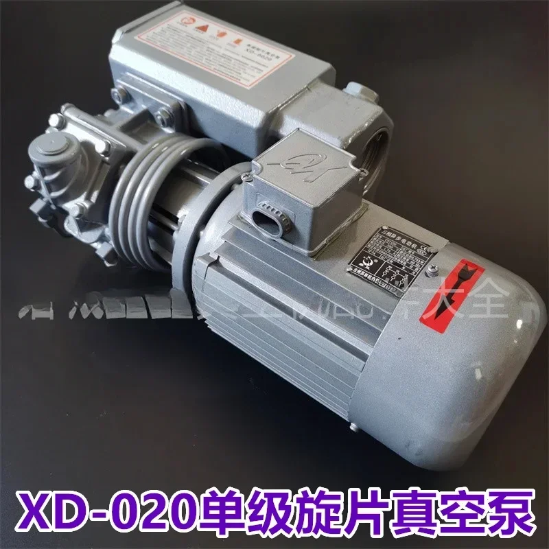 

Factory direct sale XD-020 single vane vacuum pump 220 or 380V optional vacuum machine accessory for vacuum molding and carving