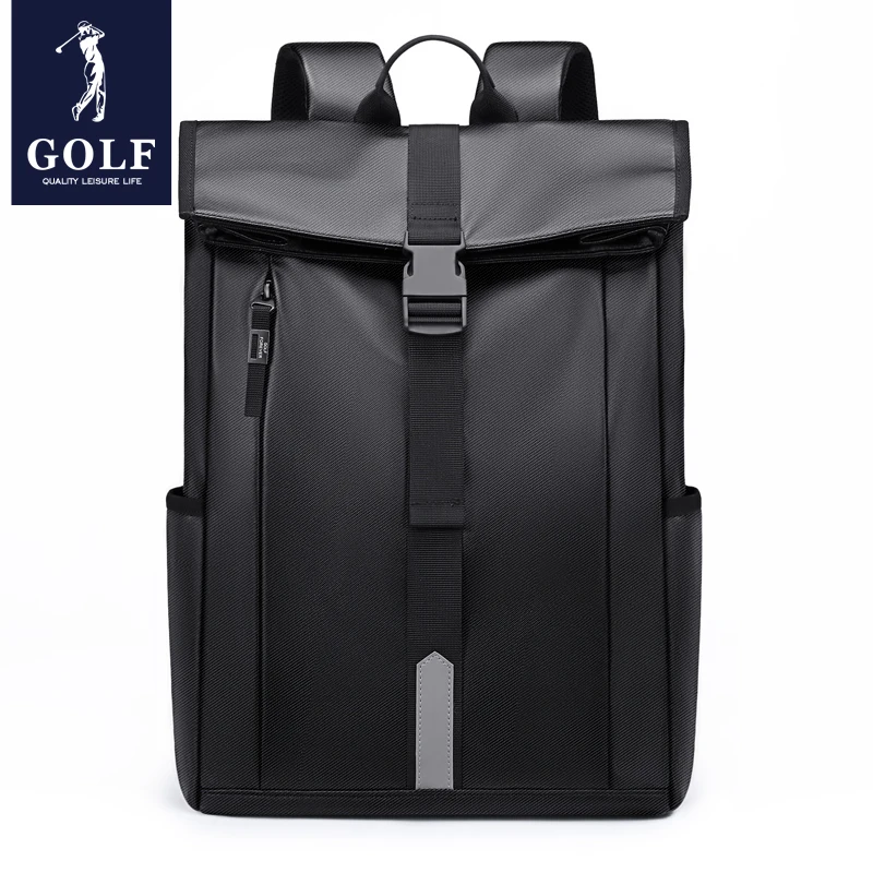 

GOLF Stylish Backpack For Men 17.3 Inch Laptop Backpack Expandable Travel Waterproof Backpacks Man Oxford Original Brands Bags