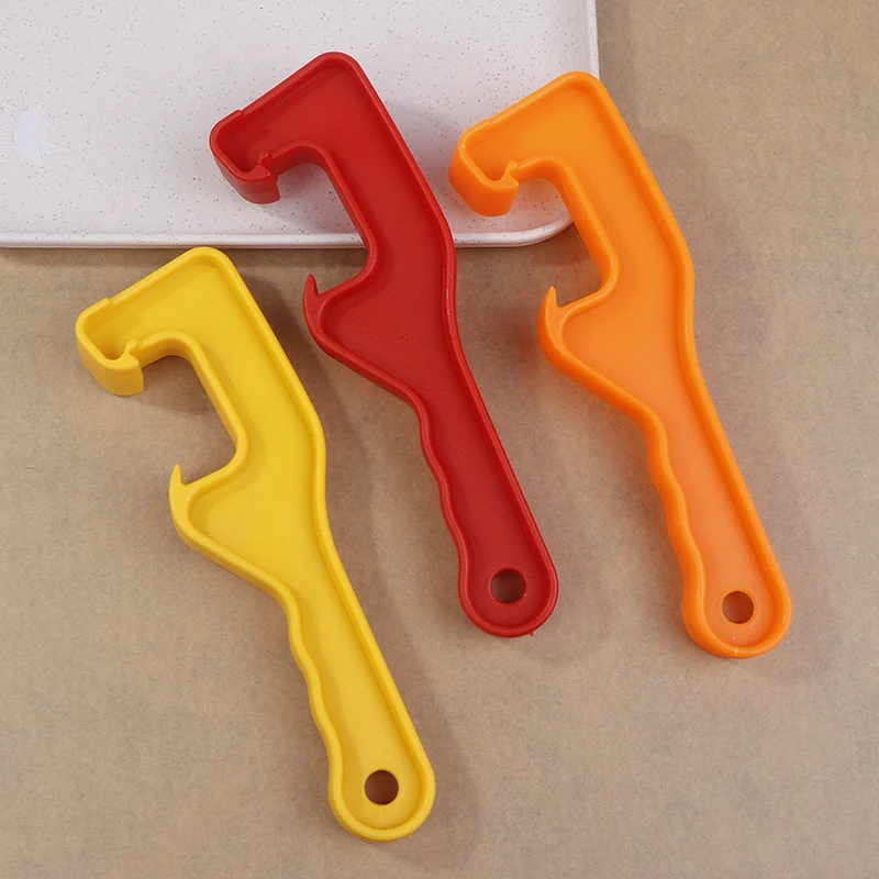 Manual Plastic Can Opener For Gallon Honey Bucket Pail Cap Paint Barrel Lid Removal Wrench Household Labor Saving Opening Tool