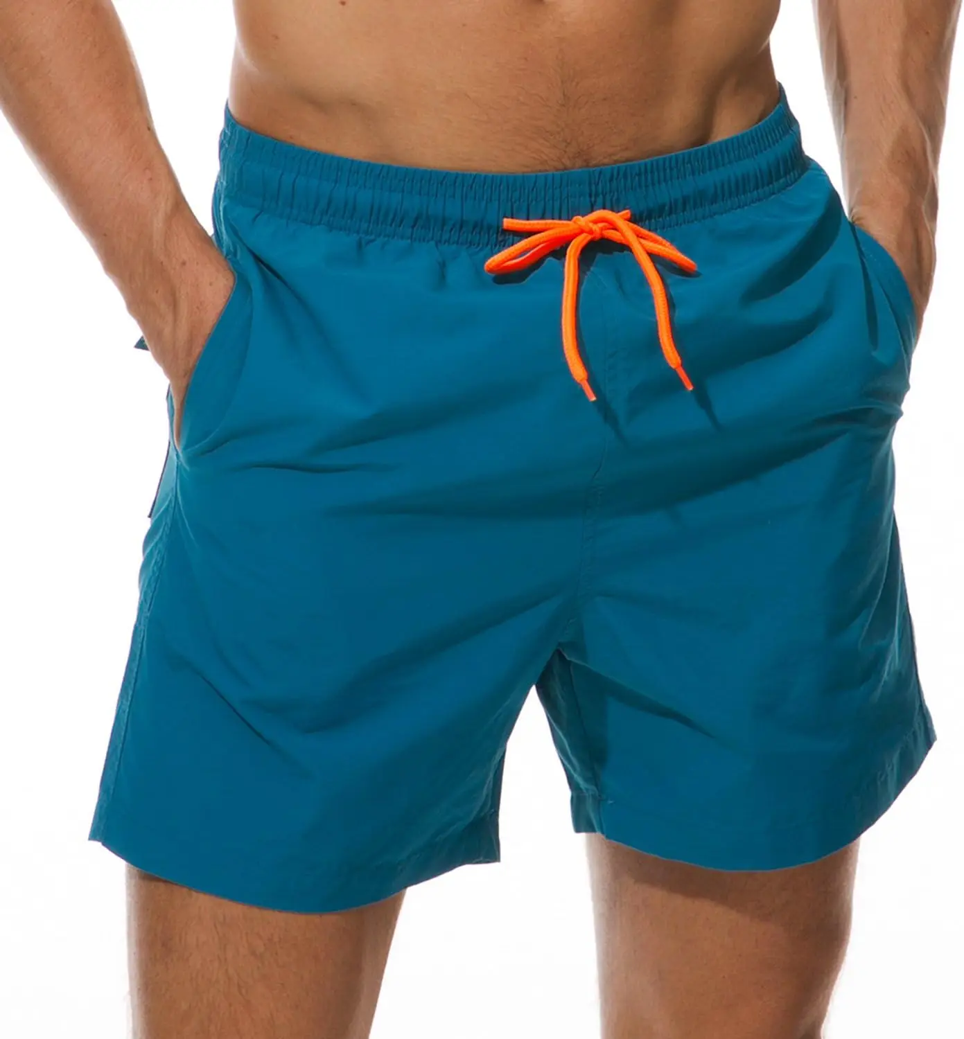 

Quick-Dry Beach Shorts for Men with Pockets
