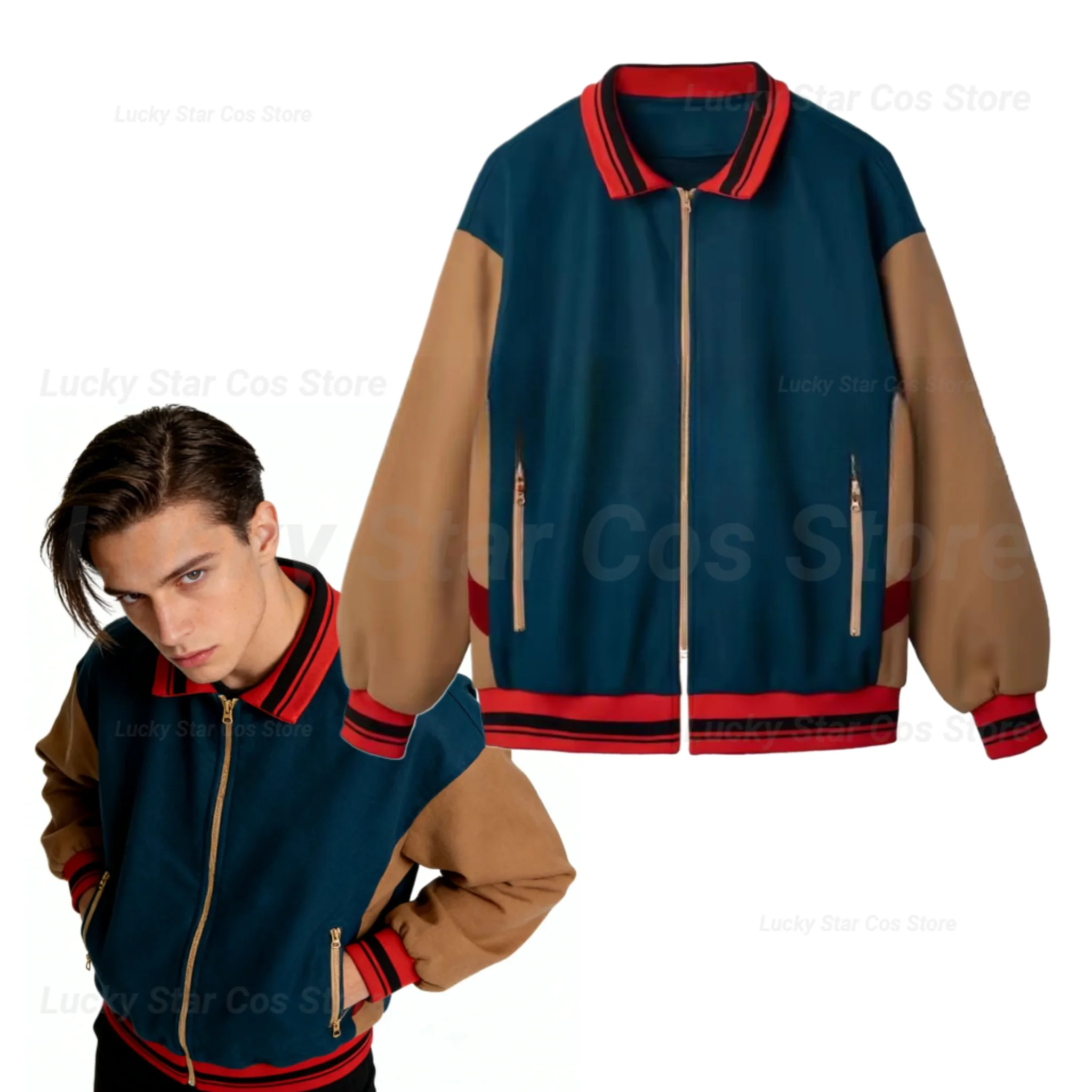 

Will Byers Cosplay Costume Jacket Men Adults Coat Hoodie TV Odd Matter Character Coat Halloween Clothing Party Suits Outfits