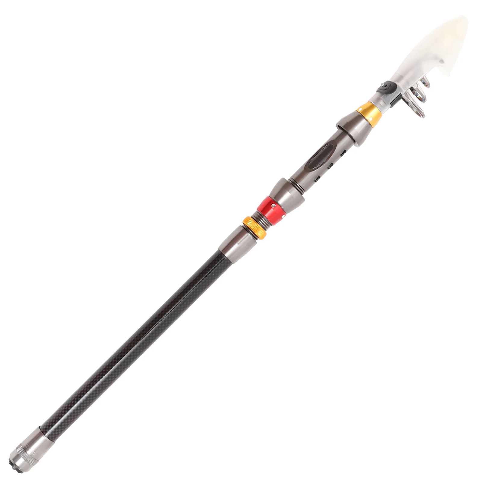 

1.8m Retractable Fishing Pole Telescopic Design Durable Sturdy Structure Large Tension Capacity Eva Handle Easy Treading