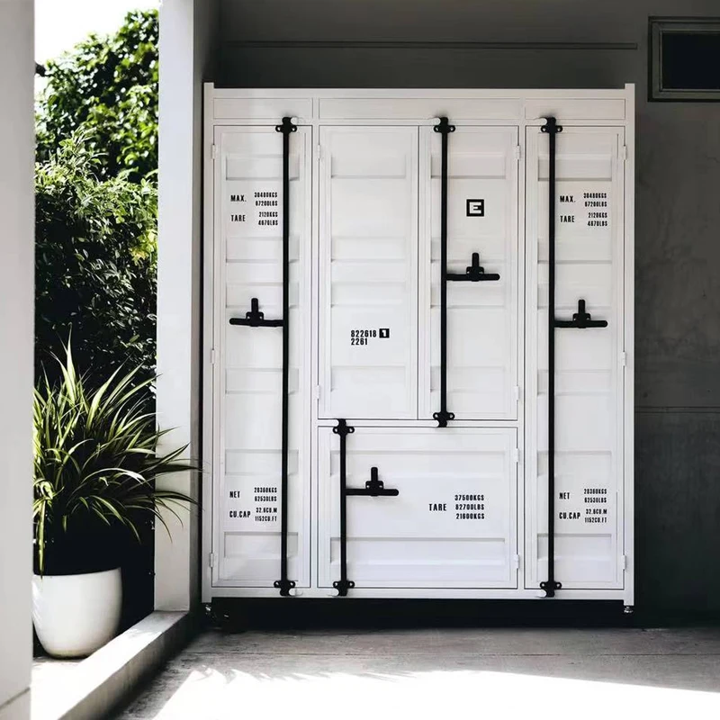 

Rack Heavy Luxury Wardrobe Metal Crafts Outdoor Apartment Wardrobe Home Storage Organizadores De Armarios Y Cajones Furniture