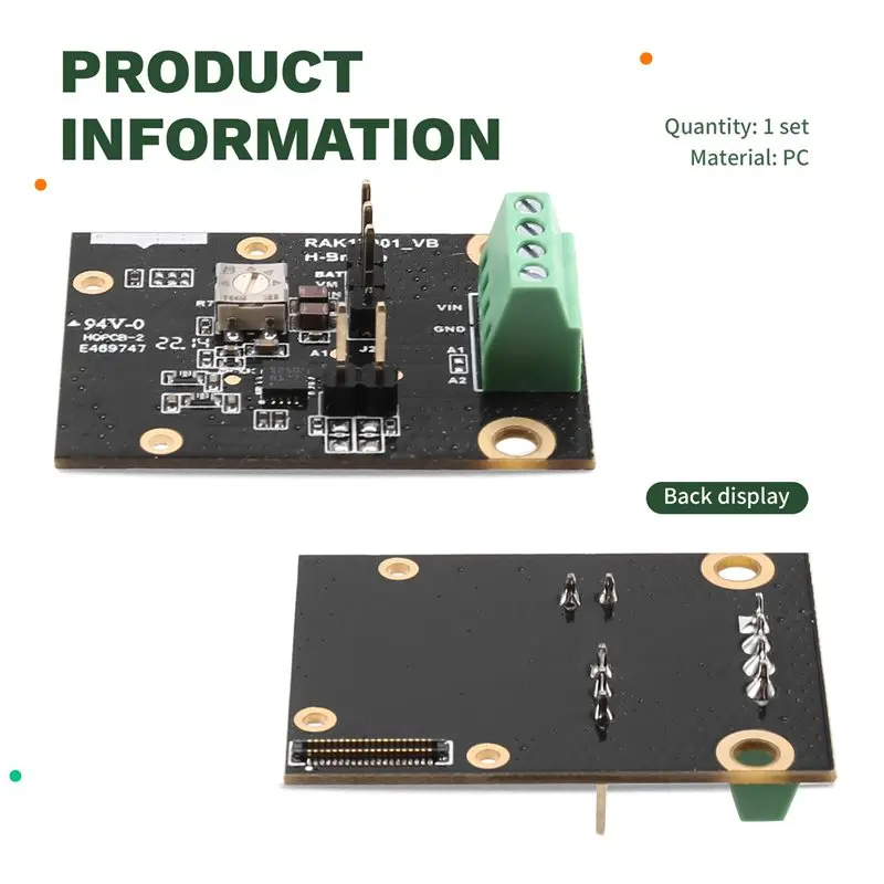 For ST Microelectronics Compatible H-Bridge Motor Driver Module For STSPIN250 RAK17001
