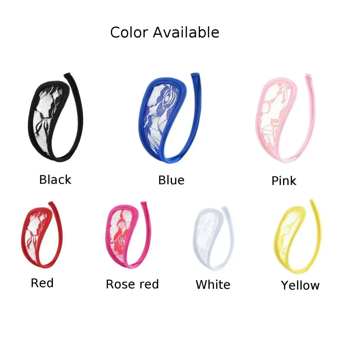 ملابس داخلية نسائية مثيرة من الدانتيل مُزينة بنقشة الزهور على شكل حرف C ملابس داخلية شفافة غير مرئية ملابس داخلية صلبة مجوفة ورقيقة مثيرة ضيقة للسيدات على شكل حرف T من الخلف