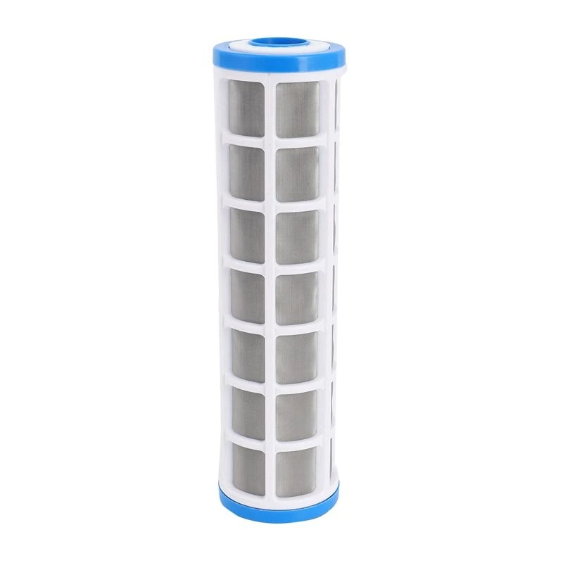 A56T-6Pcs 10 Inch Stainless Steel Wire Mesh Filter Cartridge Water Purifier Pre Filter For Scale Prevention