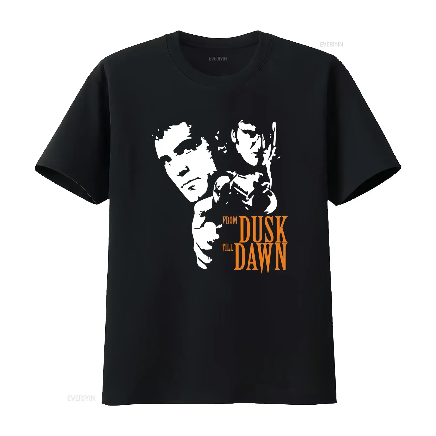 From Dusk Till Dawn Retro Movie TV Fan Cult Classic Quentin Tarantino Design T Shirt vintage Washed fashion graphic