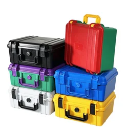 2023 Box 280x240x130mm Safety Instrument  ABS Plastic Storage Equipment Tool Case Outdoor Suitcase With Foam Inside Toolbox