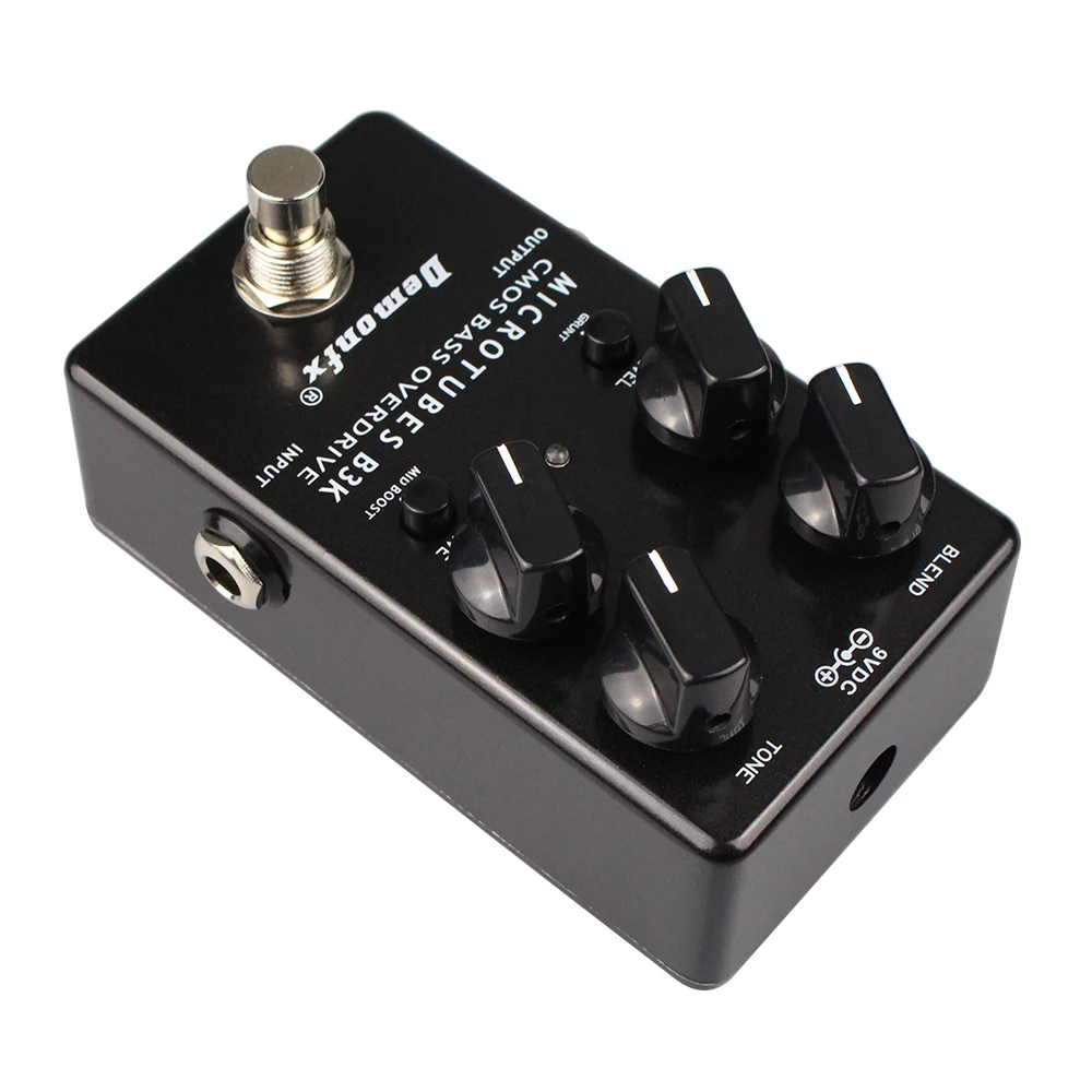 Demonfx-Micromotube B3K V2 Bass Effect Overdrive Pedal, New