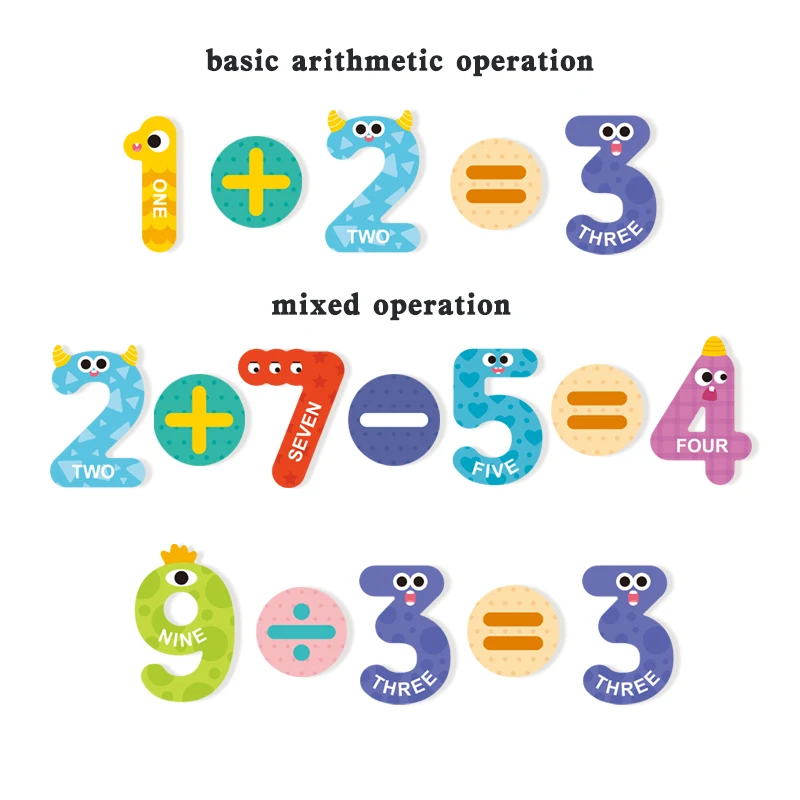 Kids Magnetic Letter & Number Tiles – 26 A-Z Uppercase + Math Operations, Educational Fridge Toy for Toddlers Christmas gifts