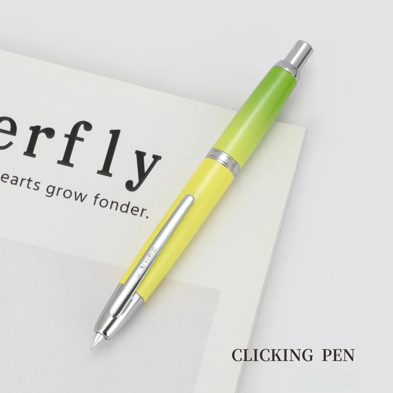 

Hot NEW JINHAO 10 Press Fountain Pen Retractable Fine Nib 0.5mm With Clip Ink Writing New Pen Office School Supplies New Pens