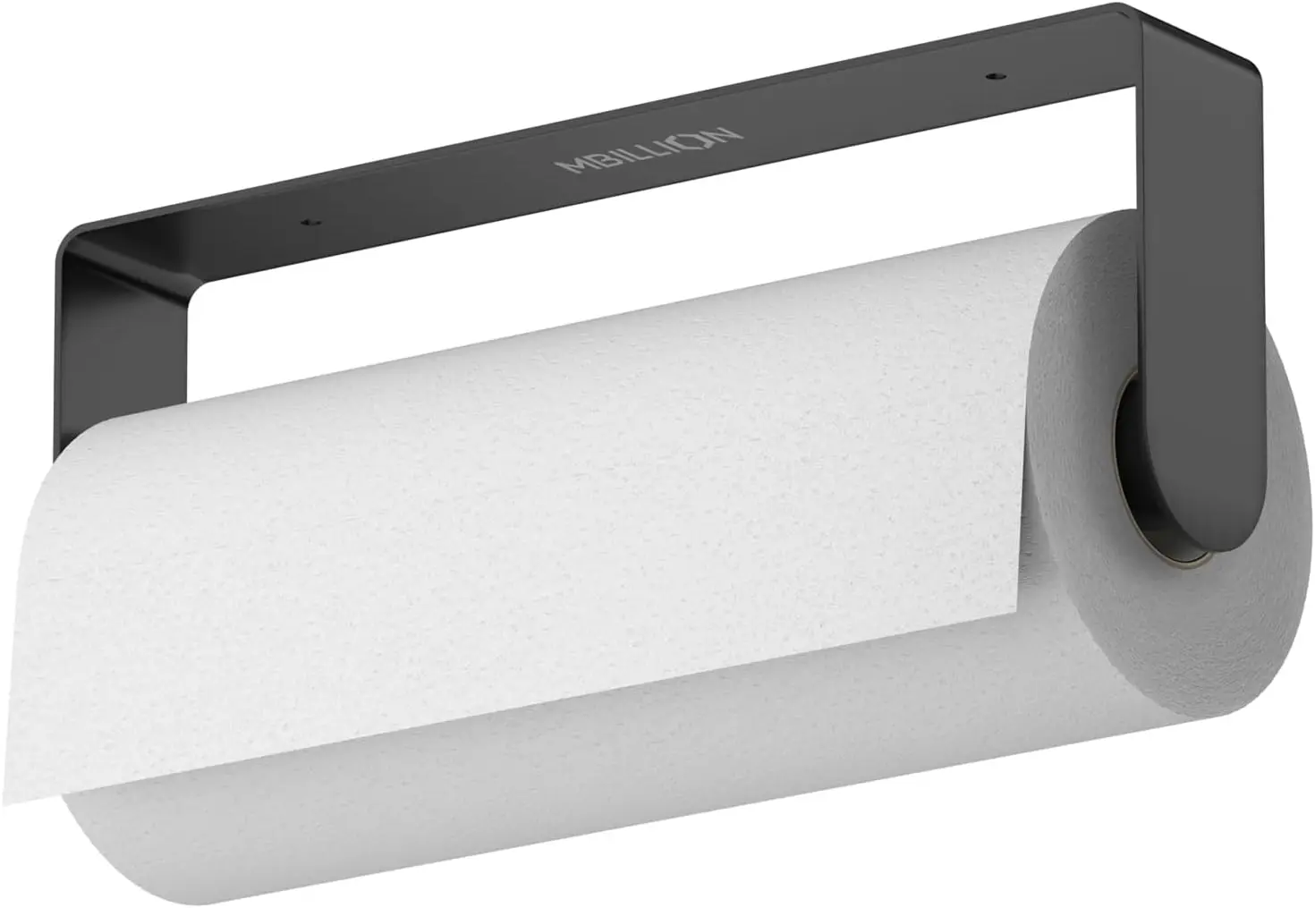 

Держатель для бумажных полотенец под шкаф, настенный, самоклеящийся, из нержавеющей стали, кухонная полка, черный