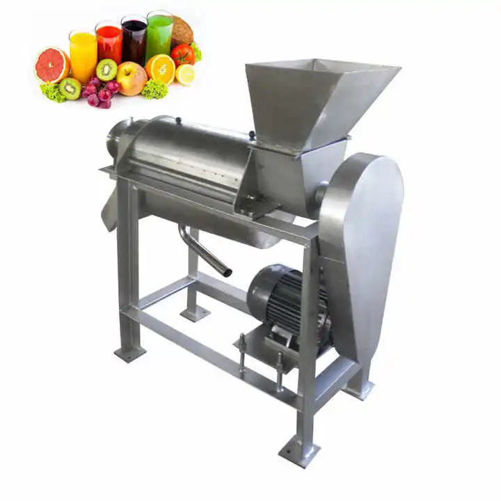 Complete Fruit Processing Solution: Electric Juice Maker Pulp Extractor Peeling Machine