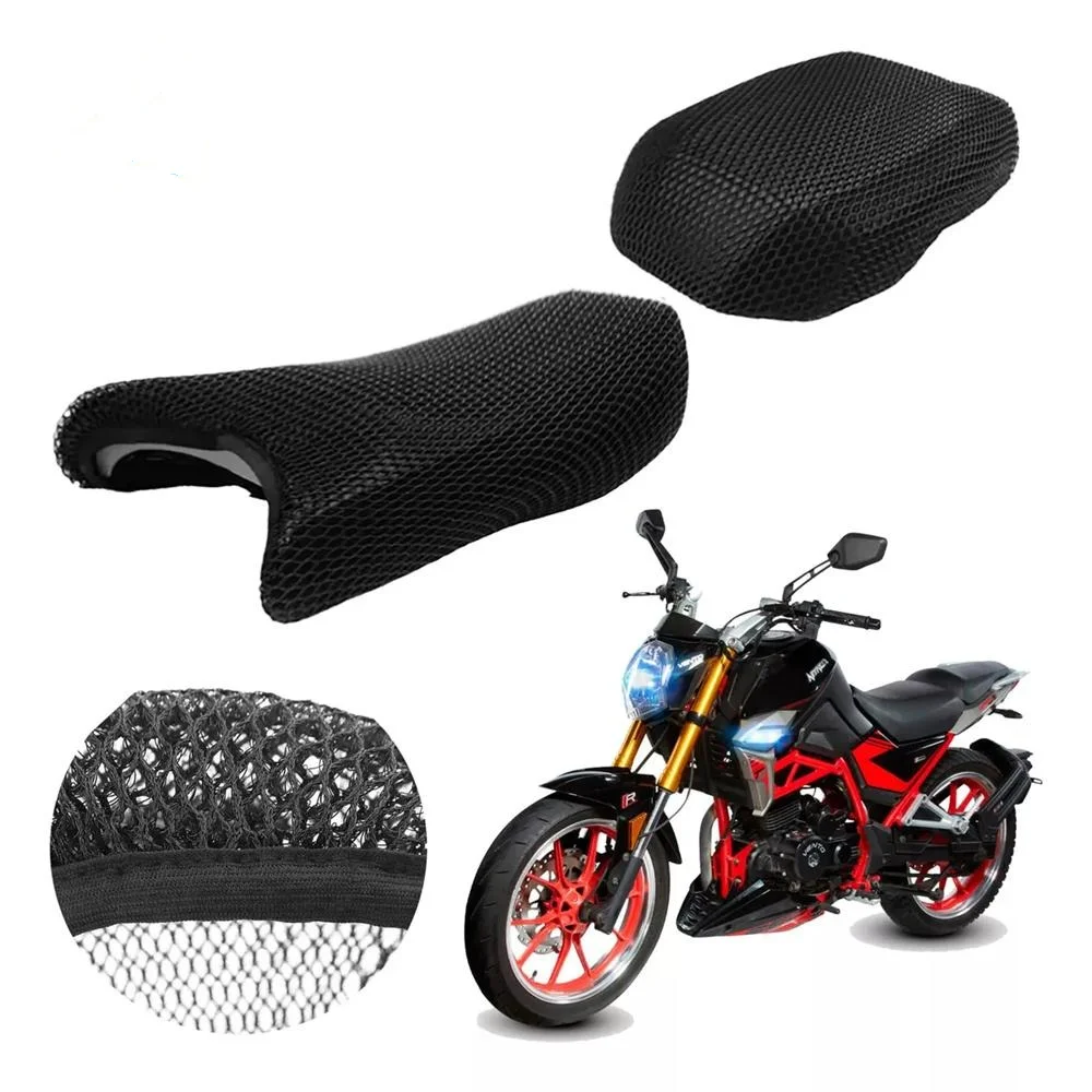 2pcs Motorcycle Malla Mesh Seat Cover Protector  For Vento Nitrox 250 Motorcycle Replacement Accessories