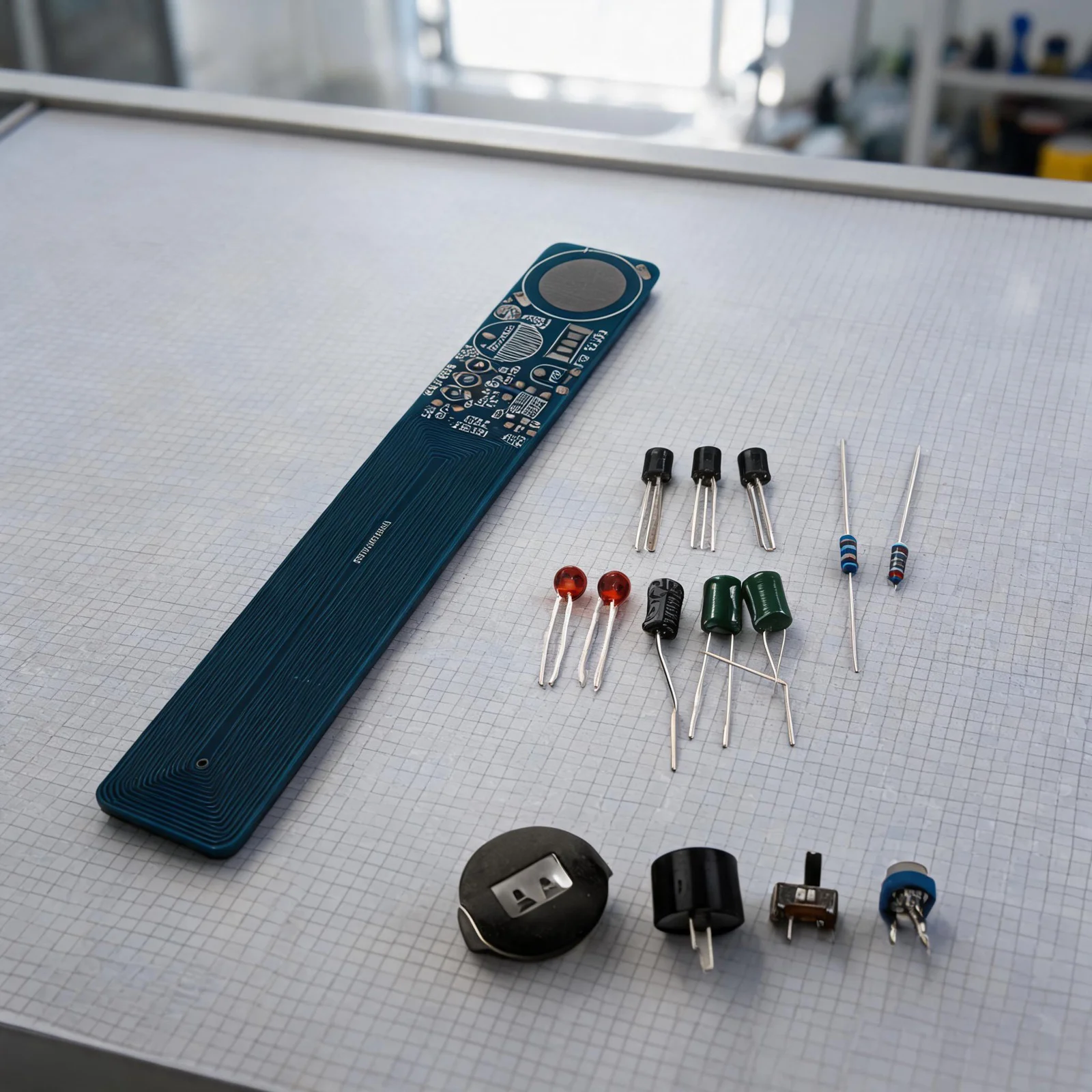 Electronic Metal Detector Kit DIY with Soldering Practice and Oscillation Circuit for Science Project Applications