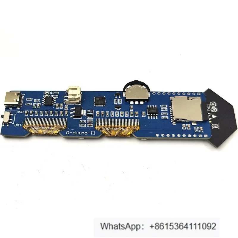 

D-duino-32 II Двойной экран ESP32-WROOM-DA