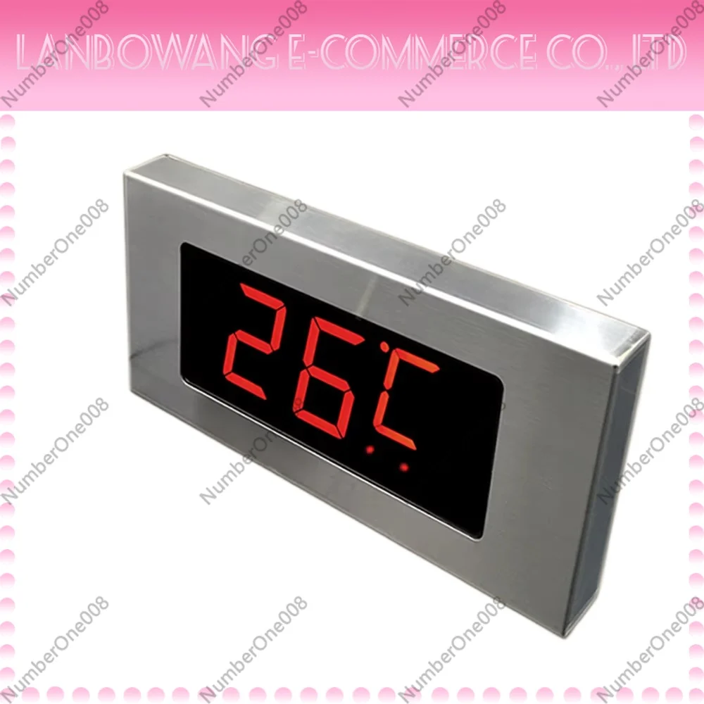 

Waterproof Digital Thermometer with 3m Cable - Large Screen Stainless Steel Probe (-9~99℃) for Bath/Poultry/Aquaculture,AC