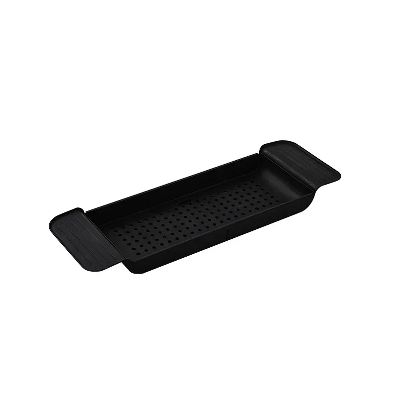 Bathroom Bathtub Tray Shower Caddy Bath Tub Rack Extendable Bathtub Shelf Towel Book Holder Storage Organizer Accessories